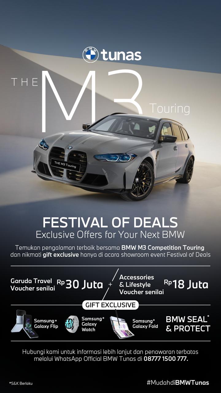 Promo BMW M3 - Sedan Sport Berperforma Tinggi BMW M3 sedan sport berperforma tinggi dalam promo terbatas dengan desain agresif dan mesin bertenaga