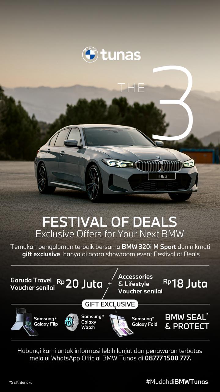 Promo BMW Seri 3 - Sedan Eksekutif Terbaru BMW Seri 3 sedan eksekutif dalam promo spesial dengan desain modern dan hemat bahan bakar